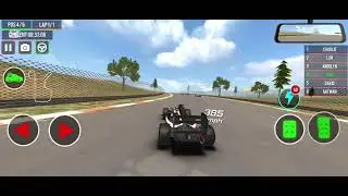 Formula-1 car racing in cloud weather ✪ kids game