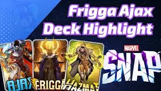 Ajax Frigga DOMINATED for me - 80% win rate in 20 games | Marvel SNAP Deck Highlight