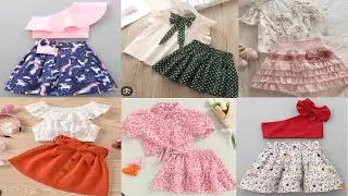 Stylish Skirt Designs Ideas For Kids Baby Girls | Summer Special 2023 | THE FASHION WORLD