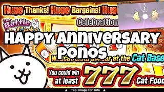 The Battle Cats VietNam - Tập 22 - Chúc mừng ngày kỉ niệm của Ponos!! ~