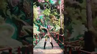 Waaking dance by Vampire, Alien, Zombie and lady evil Clown by AI #artificialintelligence art