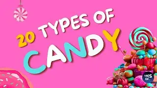 20 TYPES OF CANDY 🍭