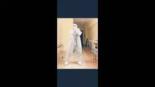 Dr.dance in ppe kit with  garmi song