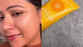 Bella vita Sun block SPF 50 review #queensfeat #skincare #bellavitaorganic #sunscreen