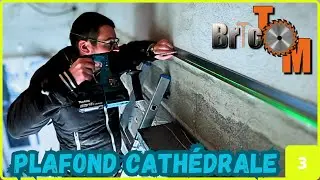 EP 3 : La pose des corni&egrave;res p&eacute;riph&eacute;riques pour un faux plafond en BA13