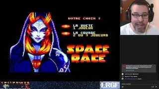Live Space Race Amstrad CPC en multi avec @Megavolt de GameZik et @Lord Paddle (Passion Jeu vid&eacute;o)