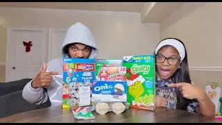 Trying Christmas Snacks We’ve Never Had Before 🎄😋| VLOGMAS DAY 5