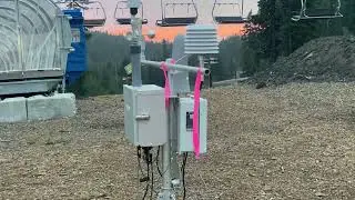 Wildfire Smoke Monitoring System at Mt Bachelor Ski Area for the East Zone of the Cedar Creek Fire
