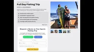 Los Sue&ntilde;os Fishing Tours - High AOV Landing Page