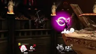 Lysithea vs. Death Knight but as a Smash Bros Mod.