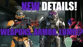 Halo Infinite blog details on armor, weapons, maps and the AI Lumu!??!?