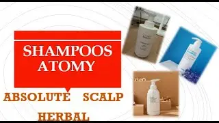 Produtos Atomy Shampoos Absolute Atomy Scalp e Atomy Herbal @atomykairosoasisbrasil