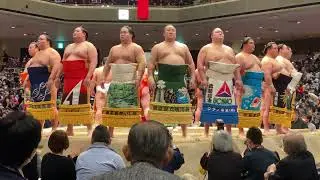 【4K 60fps】大相撲令和五年初場所　初日　幕内土俵入り