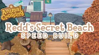 Cousin Redd&rsquo;s Secret Beach | Speed Build | AC:NH