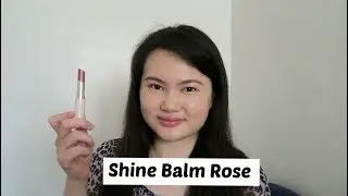 Jouer Lip Enhancer Shine Balm Rose Review + Swatch + Try On | Tracey Violet
