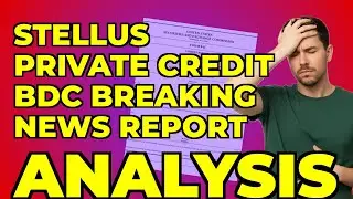 Stellus BDC: My Take on Their Big Credit Agreement Changes