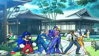 Team andersonkenya1 vs MattDeRac MUGEN Request 4v4 Battle!!!