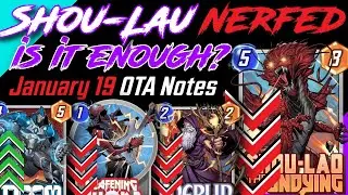 Shou-Lau got 5 NERFS!! But is it enough to change the meta!? | Marvel Snap OTA