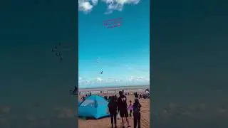 #swansea Beach #summer #airshow event #somuchfun ##ukinternational student #swanseabay❤️❤️#wales