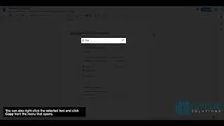 Copy and paste text in Docs