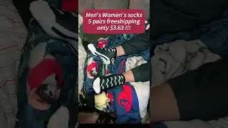 Limited time: grab 5 pairs of socks today! #sock #sale #mensocks #womensocks