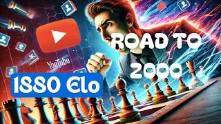 J'ai atteint 1900 Elo. Partie d'&eacute;checs comment&eacute;e 1880 Elo, objectif 2000
