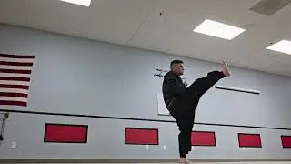 Karate Kata Gym/Dojo Target movement,  Combos hand/leg. muscle memory and body function to failure 