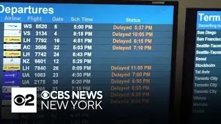 Delays continue to plague Newark Liberty Airport