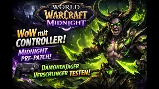 WoW mit Controller / Midnight PrePatch / Demonhunter Verschlinger  / Metal-Music