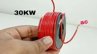 Self Running 30 KW Free Energy Fan Device from magnet.How to make free energy fan at home