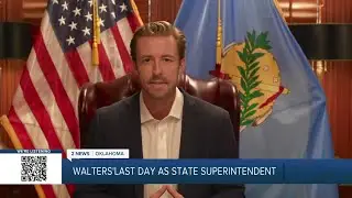 Superintendent Walters' last day as State Superintendent