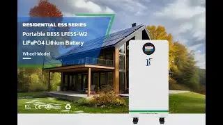 Portable BESS with Wheels LiFePO4 Battery &ndash; 16.08kWh of Reliable Energy Storage #portableBESS