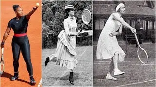 Serena Williams Controversial bodysuit versus the Evolution of Female Tennis outfits