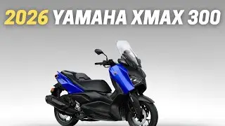 Yamaha XMAX 300 2026 года: 10 вещей, которые вам следует знать!