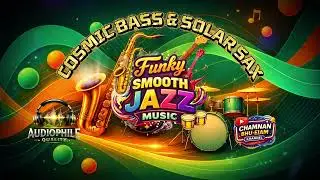 Funky Smooth Jazz Music | Cosmic Bass & Solar Sax &ndash; Chamnan Bhu-eiam (2h 17m)