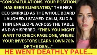 Got Terminated In Front Of The Whole Board, So I Made Them Regret It In The Worst Way