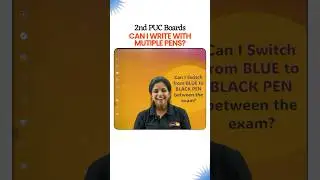 Can I Use Black Pen In 2nd PUC Boards Answer Sheet? ✍️🖊️ #2ndpuckarnataka