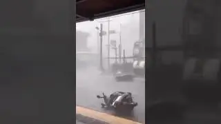In Taitung. From:fb #typhoon  #taiwan #crazy #haikui