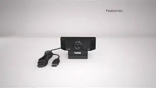 Full HD USB Web Camera with Digital Zoom - Plug & Play | Web Camera | PeopleLink i7 WebCam