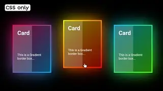 Gradient box | HTML & CSS | Pranjul tutorials