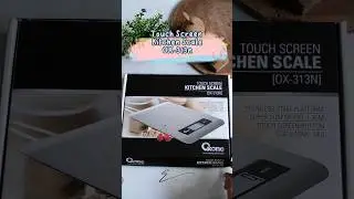 unboxing digital kitchen scale OX-313n dari Oxone #timbangandapur #oxone #ox313n #shortsvideo