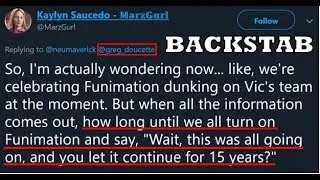 MarzGurl Targets Funimation? (Vic Mignogna's Accuser)
