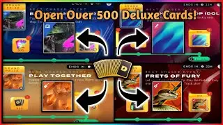 [Beatstar] Playing ALL The Events And Opening Over 500 Deluxe Cards! (We got 4 New skins!)