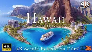 Hawaii in 4K 🌺 | Most Beautiful Islands From Above | Deep House Chill