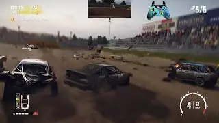 Wreckfest 25.10.20 Speedemon Rumble Race - Bonebreaker Valley Main Circuit