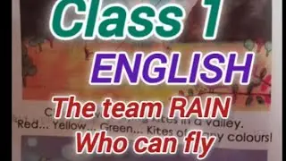 Who can fly the team rain class 1 English story മലയാളത്തിൽ //