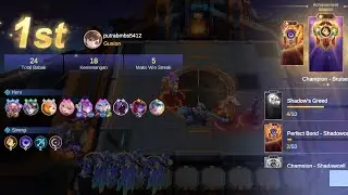 MCGG x KOF Commander Gusion Sinergi 6 Bruiser 6 Shadowcell 2 Marksman 1 Mortal Rival