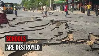 Myanmar Earthquake Appeal - graphic launch ad 16x9