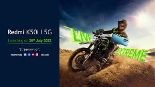 Redmi K50i 5G Launch Event | Live Extreme