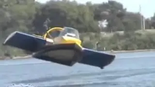 АВТО СУПЕРХИТ Universal Hovercraft   UH 18SPW Hoverwing&trade; Flying Ground Effect Hovercraft